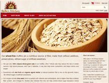 Tablet Screenshot of bellaskitchen.com